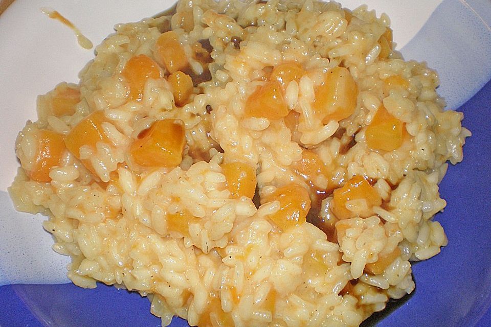 Kürbisrisotto