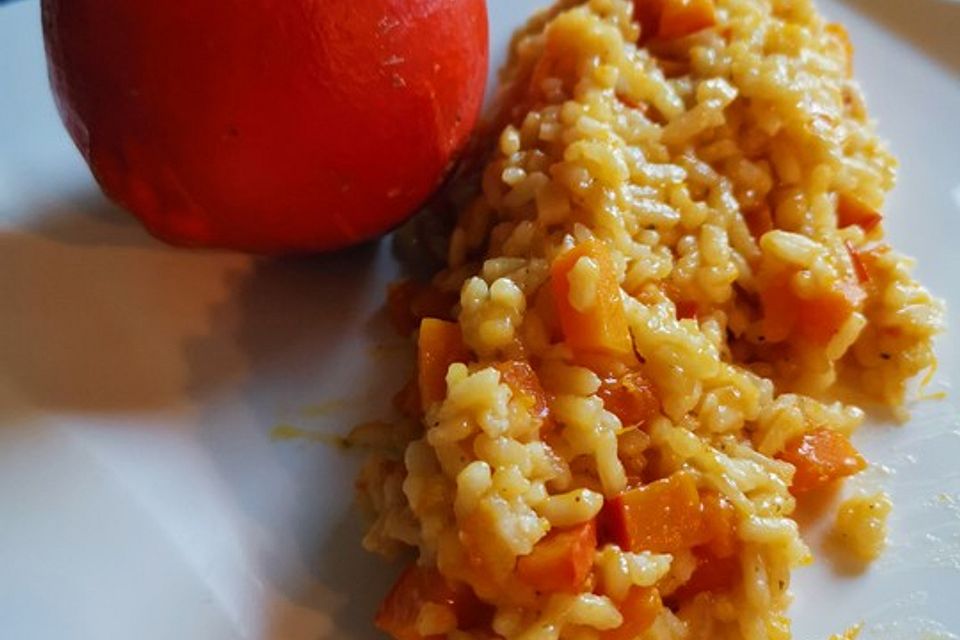 Kürbisrisotto