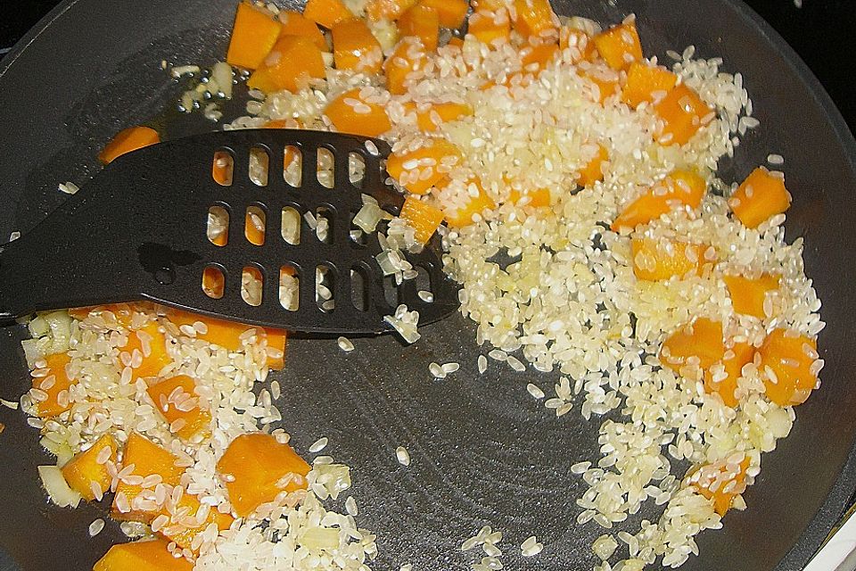 Kürbisrisotto