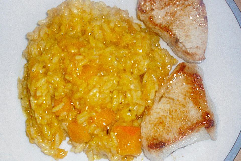 Kürbisrisotto