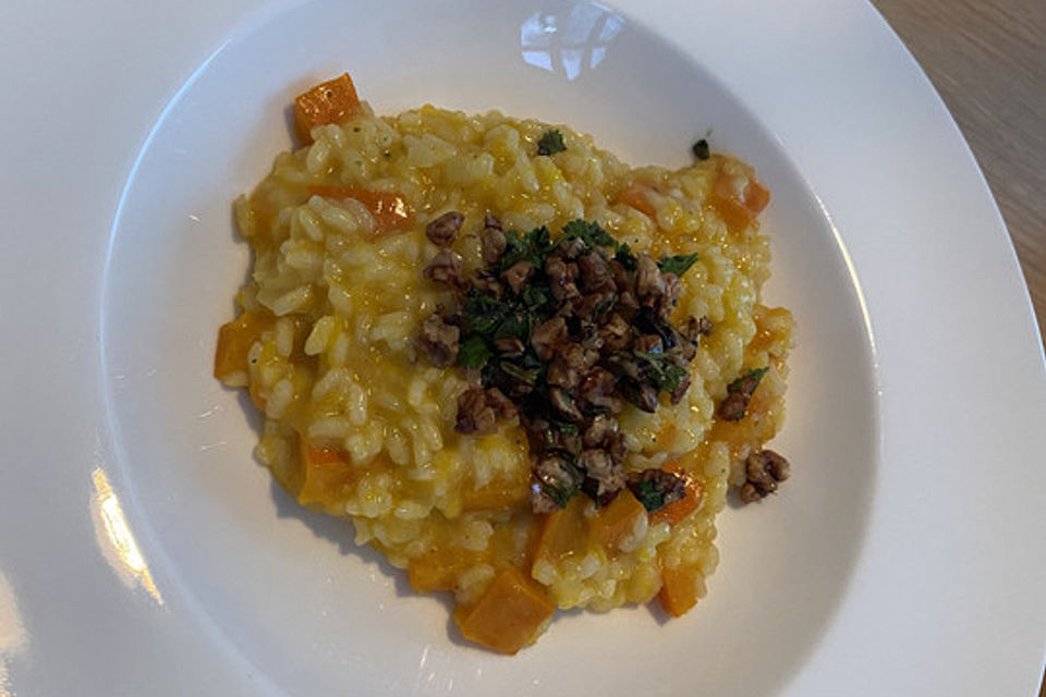 Kürbisrisotto