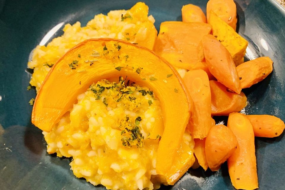 Kürbisrisotto