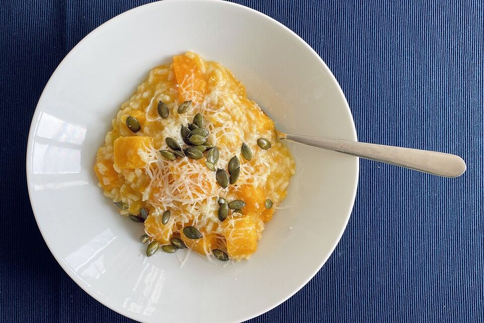 Kürbisrisotto