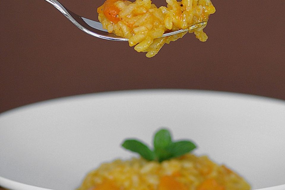 Kürbisrisotto