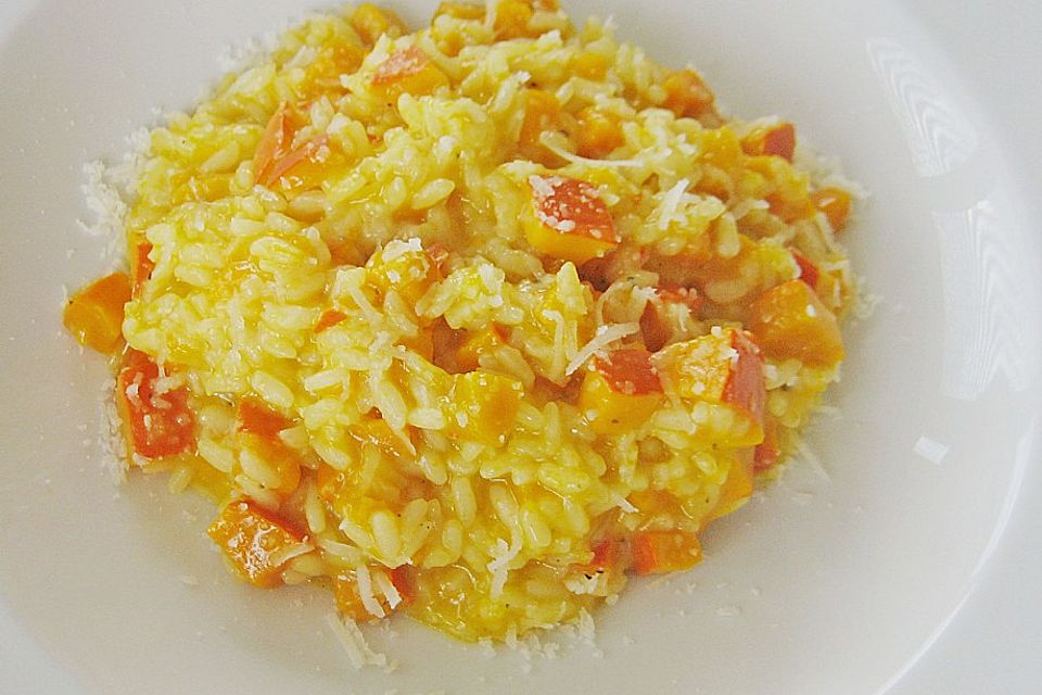 Kürbisrisotto