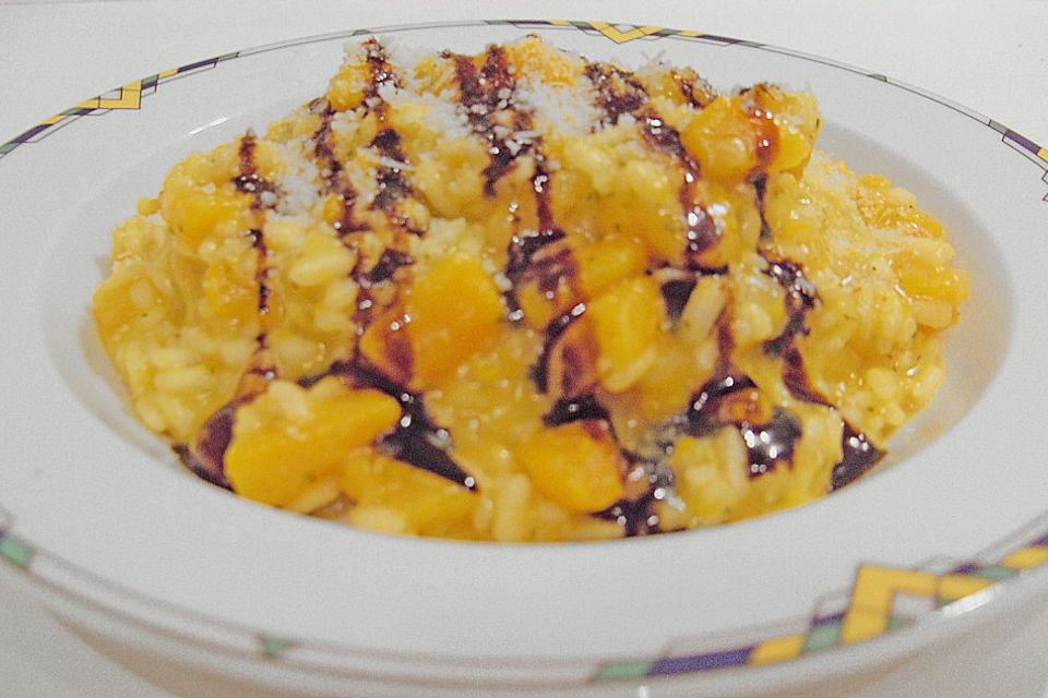 Kürbisrisotto