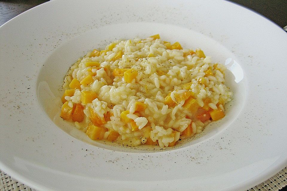 Kürbisrisotto