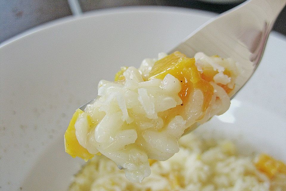 Kürbisrisotto