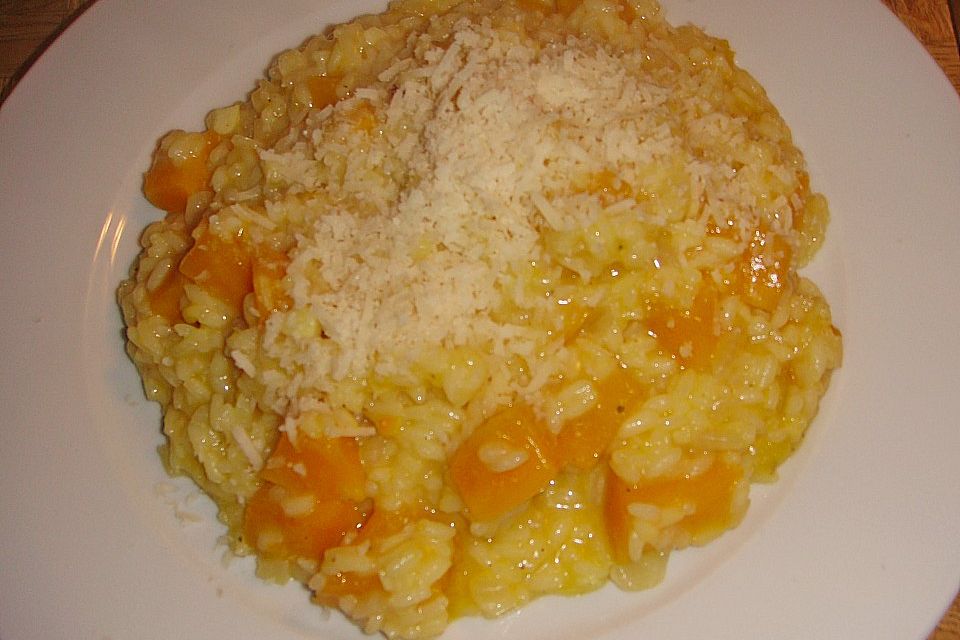 Kürbisrisotto