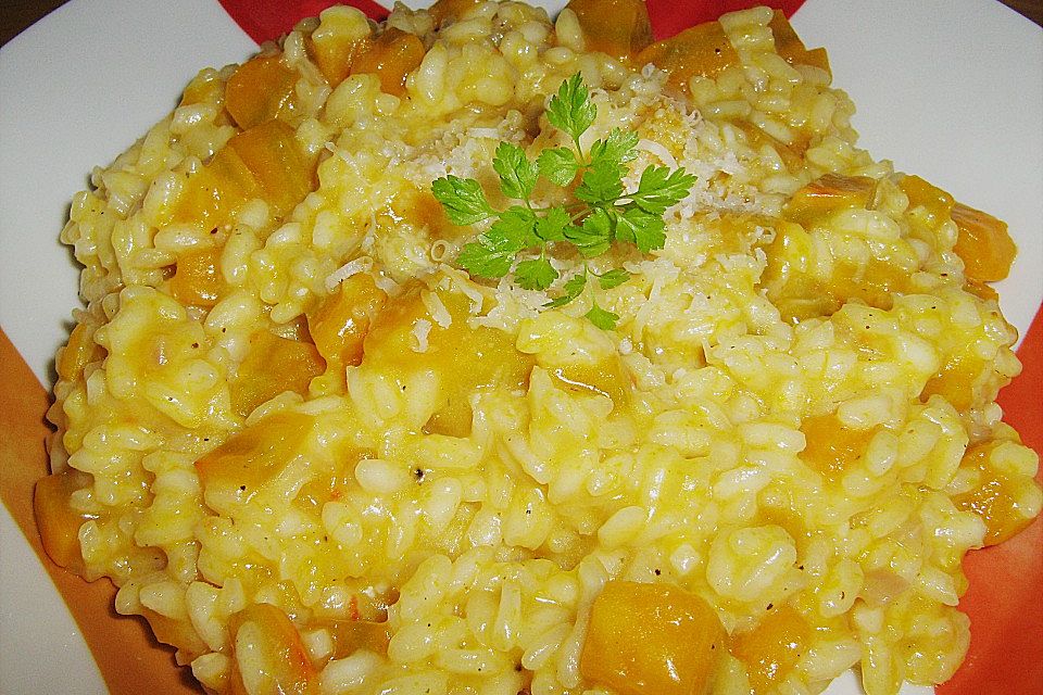 Kürbisrisotto