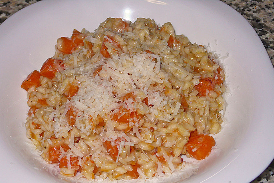 Kürbisrisotto