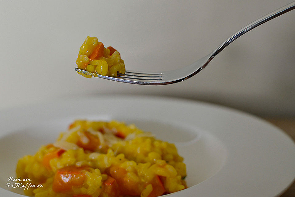 Kürbisrisotto
