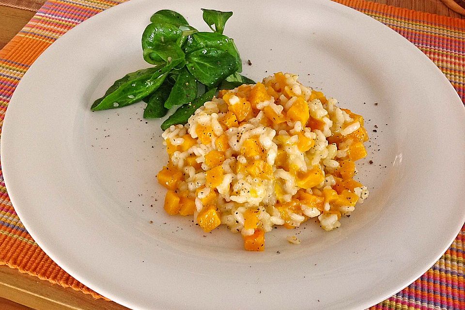 Kürbisrisotto