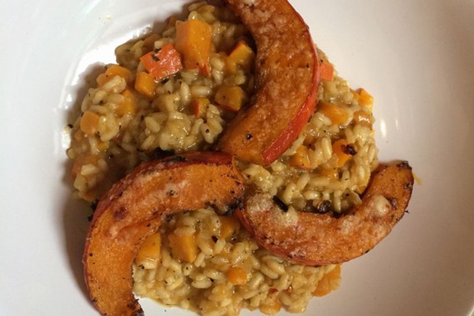 Kürbisrisotto