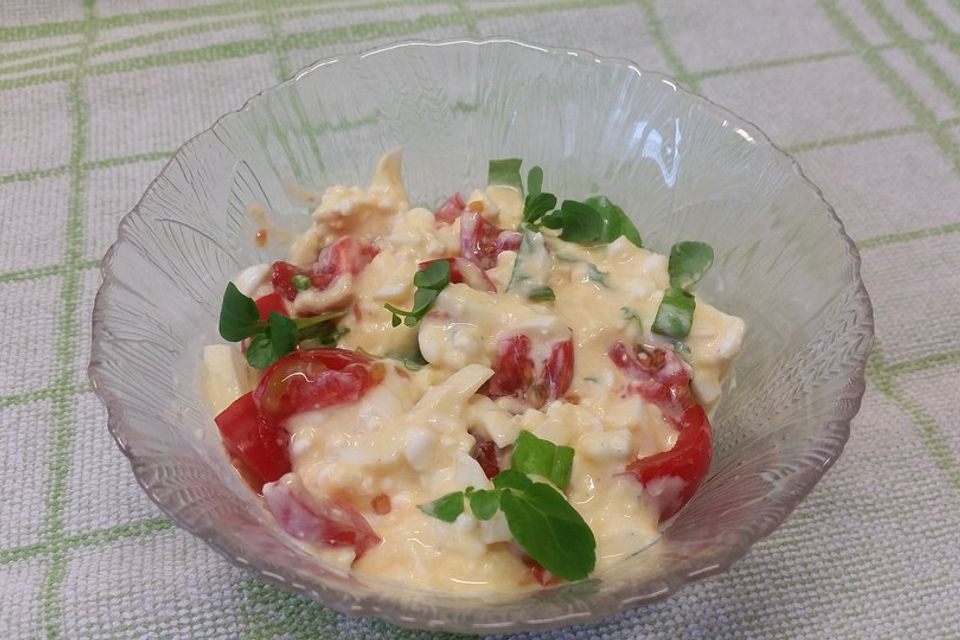 Tomaten - Eier - Salat