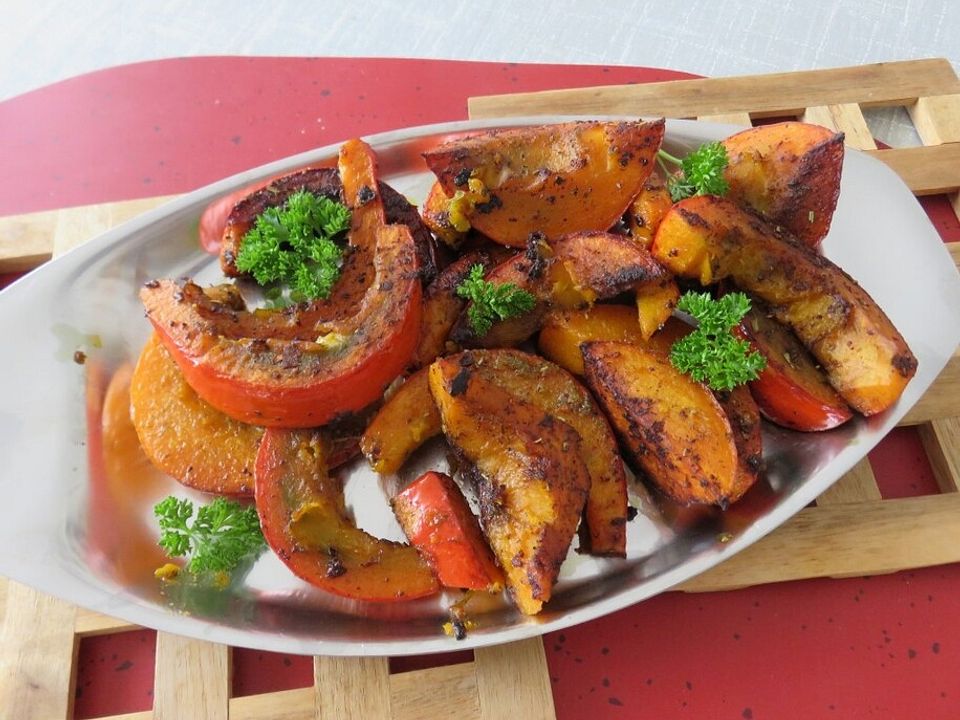 Gebratener, marinierter Kürbis von frisby68| Chefkoch