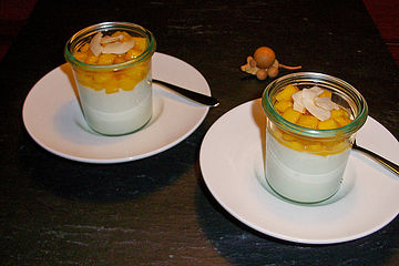 Panna Cotta für Liebhaber der asiatischen Küche Panna Cotta für Liebhaber der asiatischen Küche
