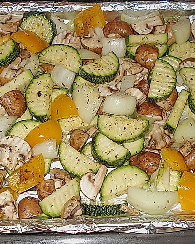 Gemüse - Grillplatte