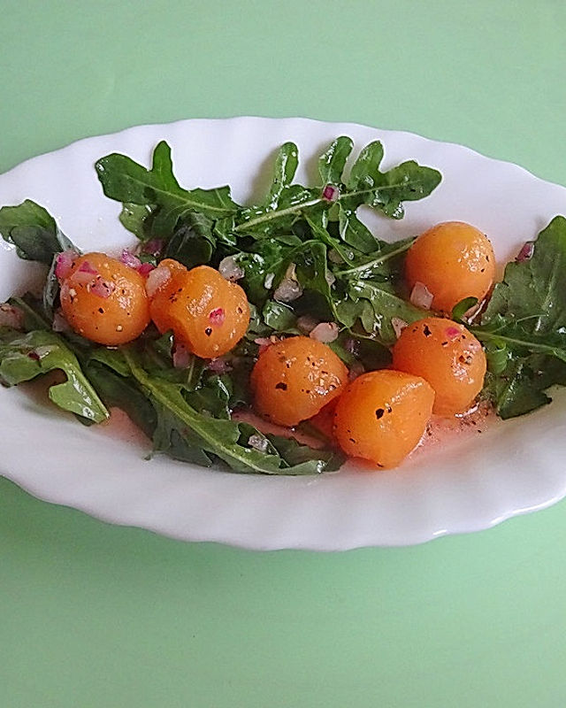 Rucola - Melonen - Salat