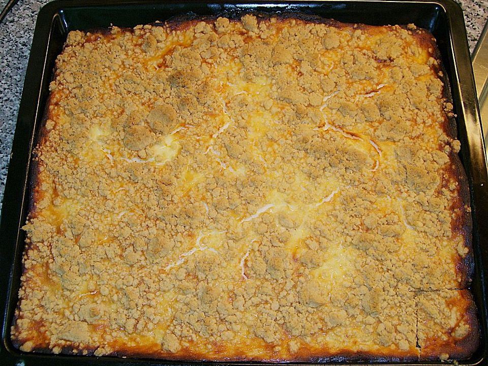 Krümelkuchen mit Quarkfüllung von kristalla | Chefkoch