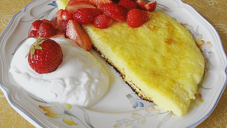 Quarkpfannkuchen mit Vanille - Kirschen von Riddel| Chefkoch Quarkpfannkuchen mit Vanille - Kirschen von Riddel| Chefkoch