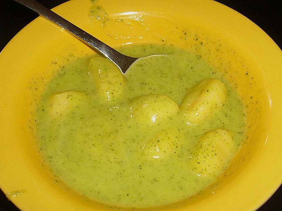 Zucchini - Cremesuppe mit Gnocchi von naomi1973 | Chefkoch
