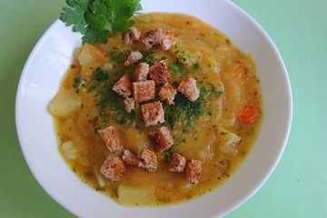 Mostsuppe nach Art der schwäbischen Oma