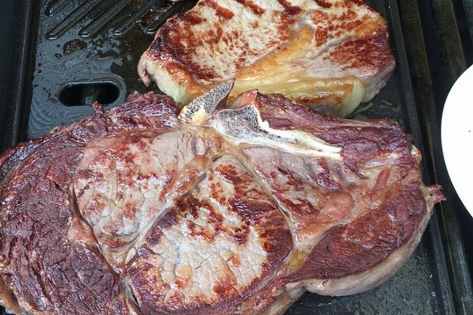 Asiatisch gewürztes Grillsteak