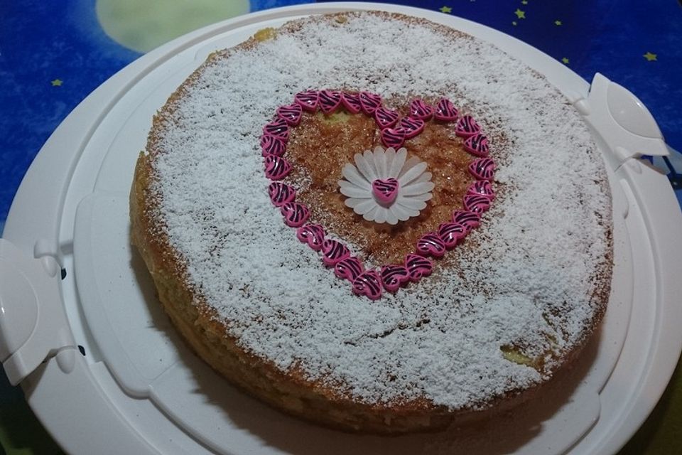 Apfelkuchen mit Vanille - Schmand