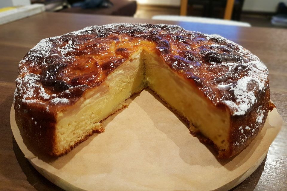 Apfelkuchen mit Vanille - Schmand