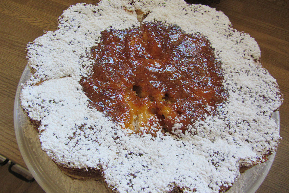 Apfelkuchen mit Vanille - Schmand