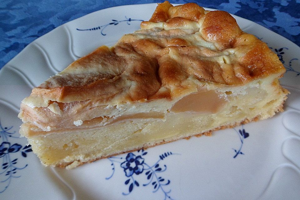 Apfelkuchen mit Vanille - Schmand