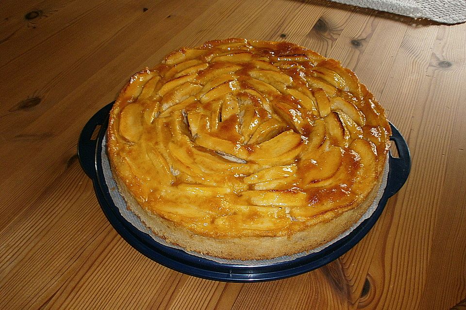 Apfelkuchen mit Vanille - Schmand