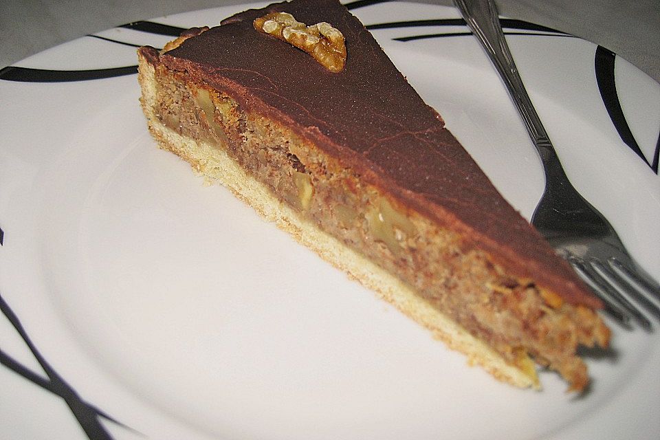 Walnuss - Schokolade - Kuchen