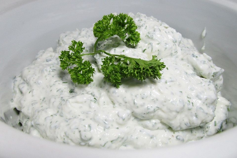 Knoblauchdip zum Reinlegen Knoblauchdip zum Reinlegen