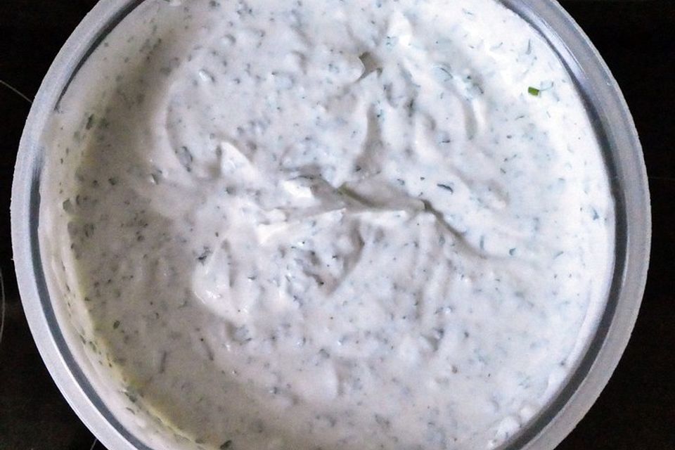 Knoblauchdip zum Reinlegen Knoblauchdip zum Reinlegen