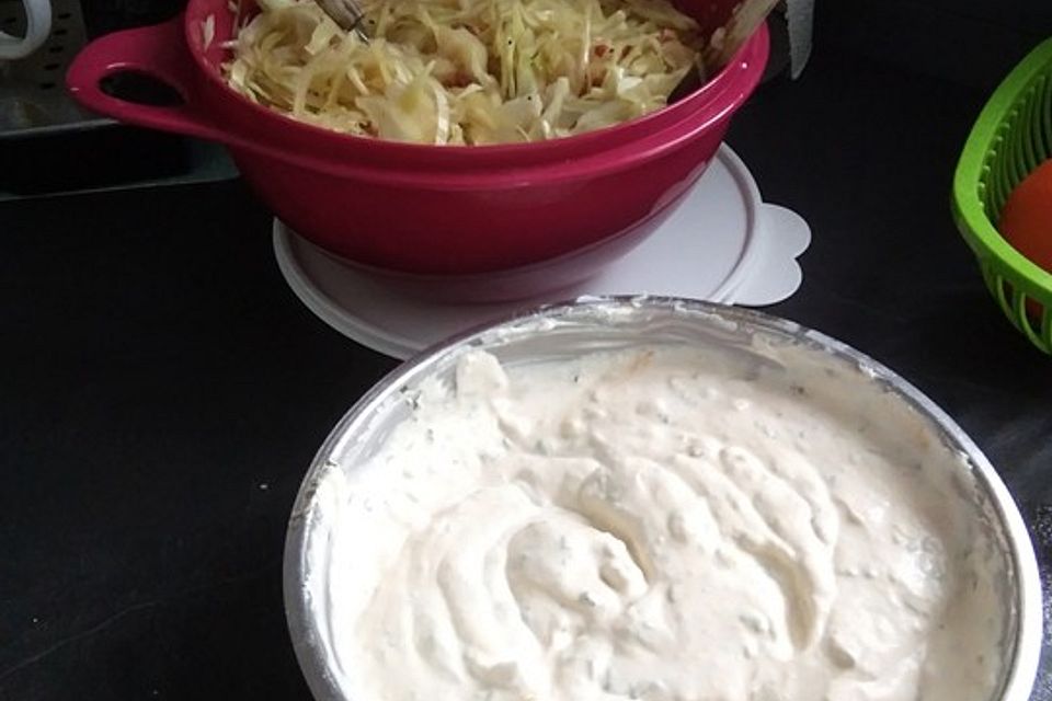 Knoblauchdip zum Reinlegen Knoblauchdip zum Reinlegen