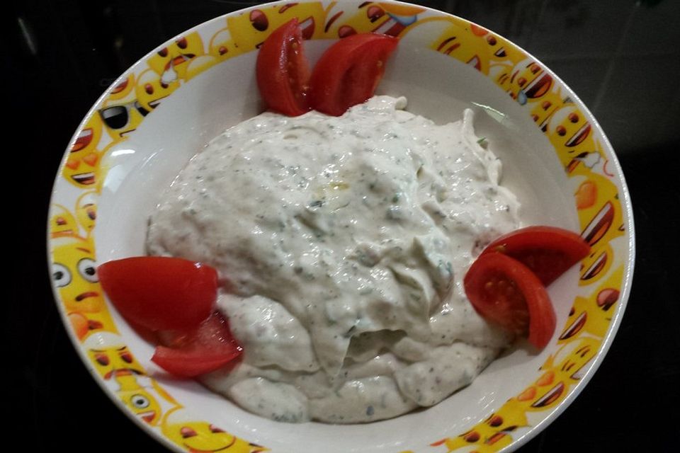Knoblauchdip zum Reinlegen Knoblauchdip zum Reinlegen