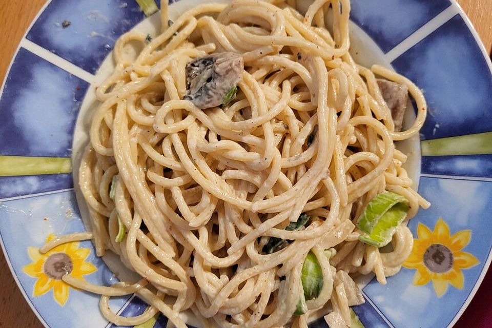 Champignon-Spaghetti