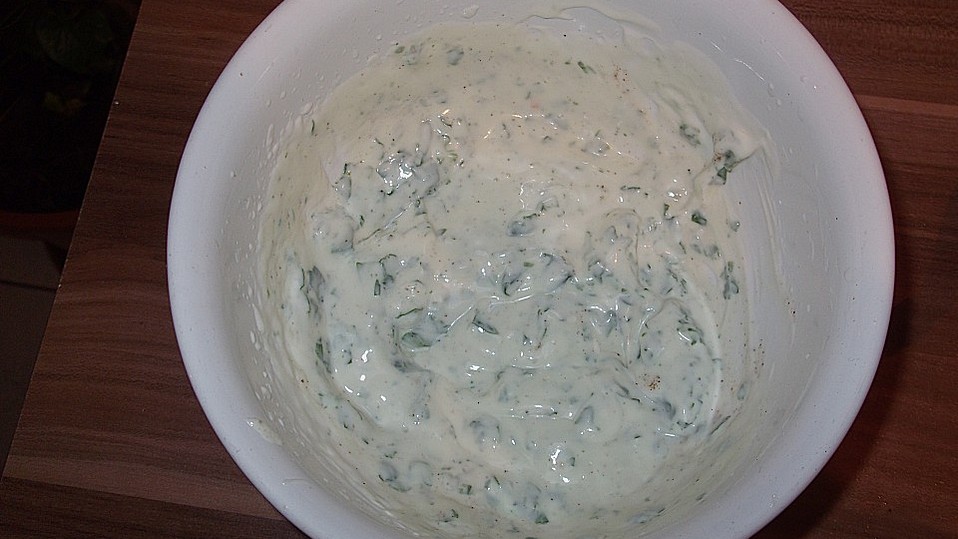5 Minuten Basilikum - Joghurt - Dressing von Nadisha