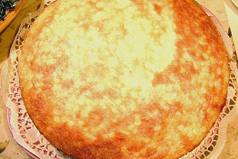 Milchreiskuchen mit Aprikosen