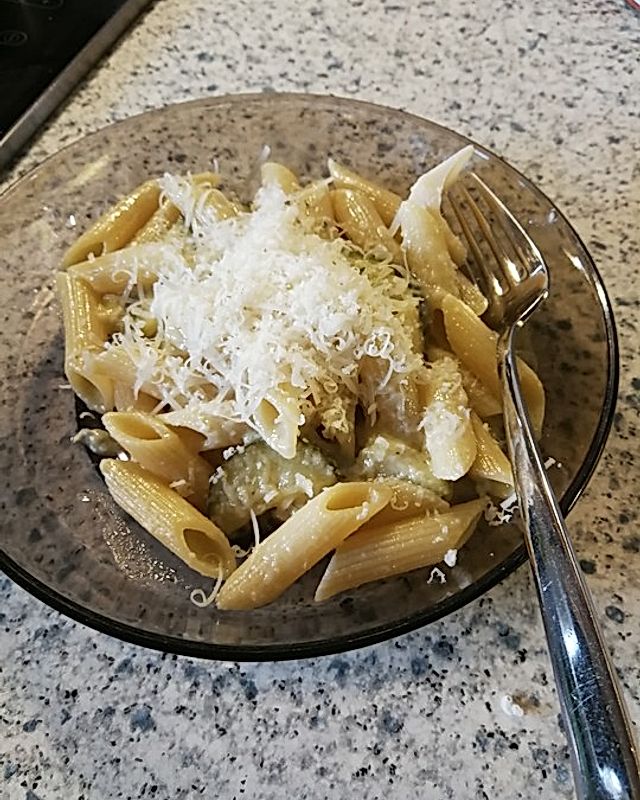 Pappardelle mit Zucchini und Gorgonzola