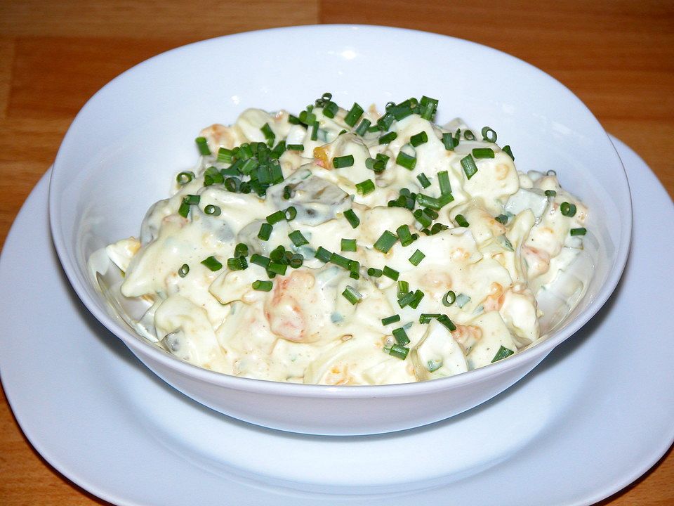 Eiersalat mit sauren Gurken von LailaNoire| Chefkoch