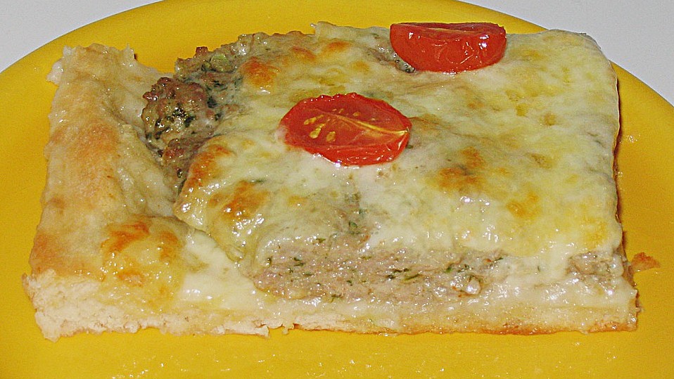 Tomaten-Hackfleisch-Kuchen vom Blech von annett-dm