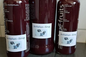 Schlehen - Sirup