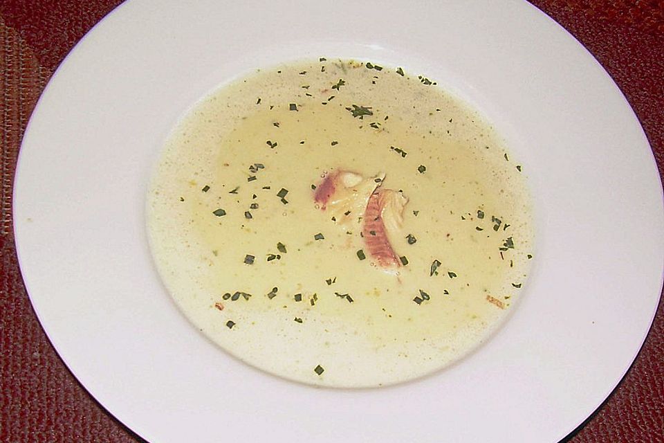 Forellencremesuppe