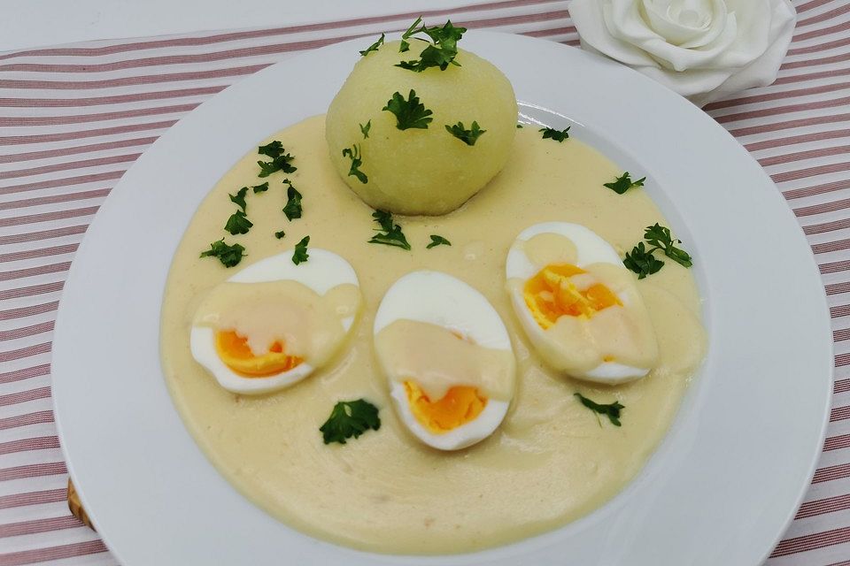 Kartoffelklöße aus rohen Kartoffeln