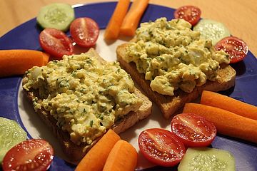 Vollkorn Toast Mit Lecker Angemachten Eiern Von Naomi1973 Chefkoch