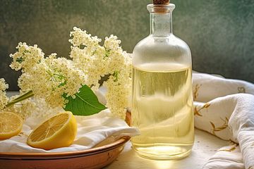 Holunderblütensirup