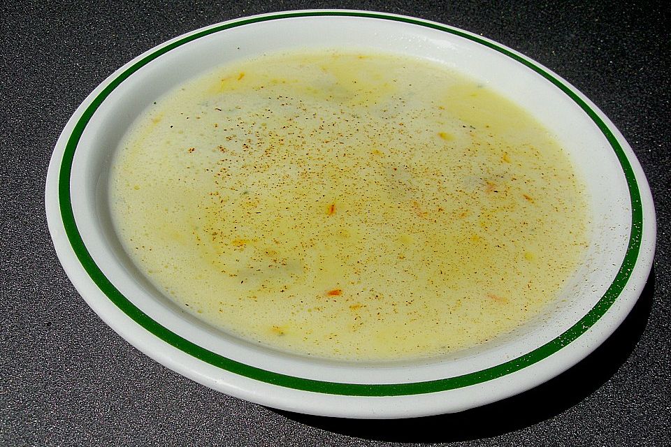 Spargelcremesuppe